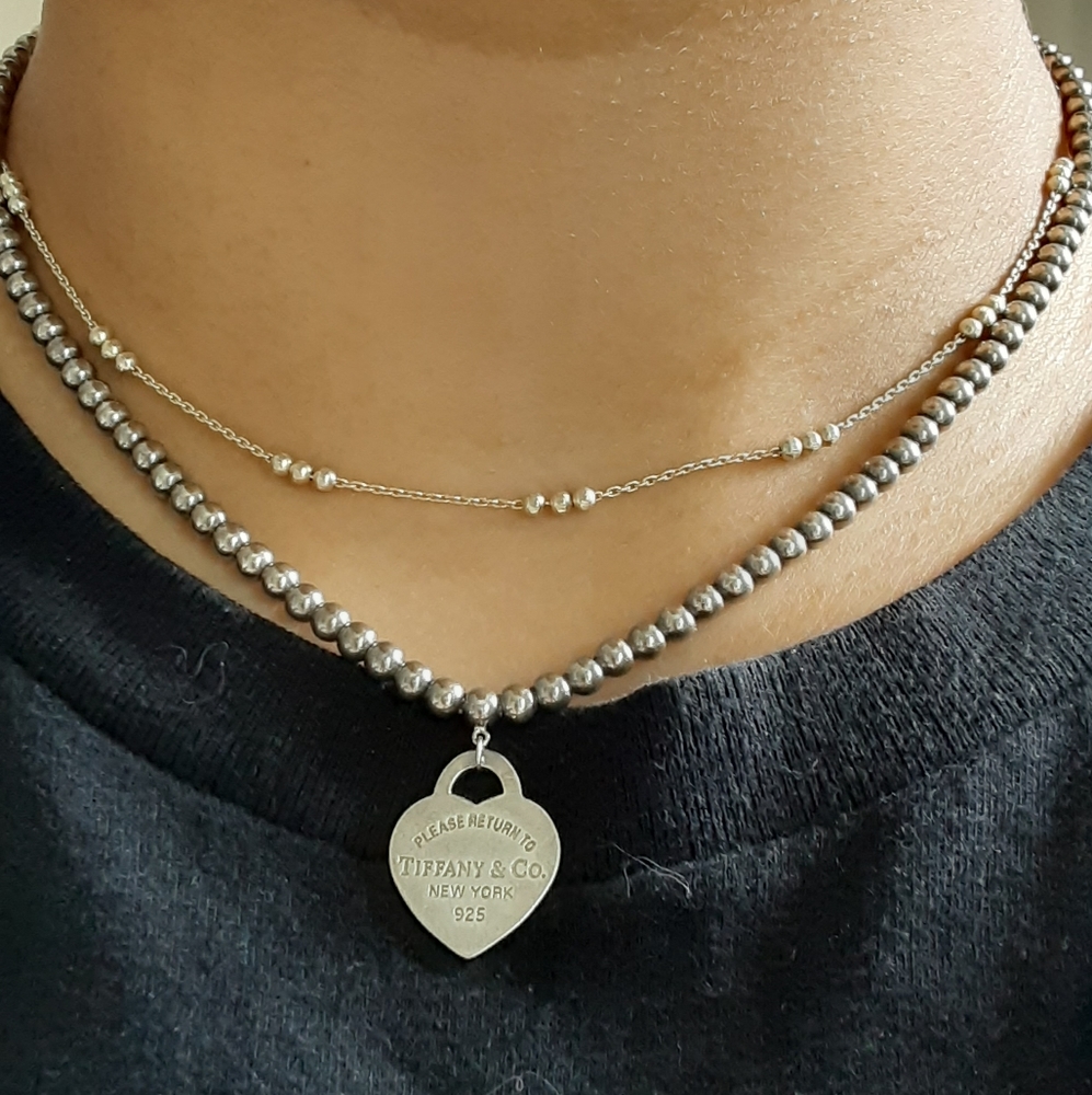 Tiffany & Co sterling silver necklace